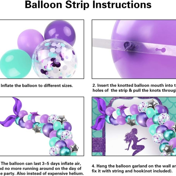 Mermaid Balloon Arch - Picture 5 of 5